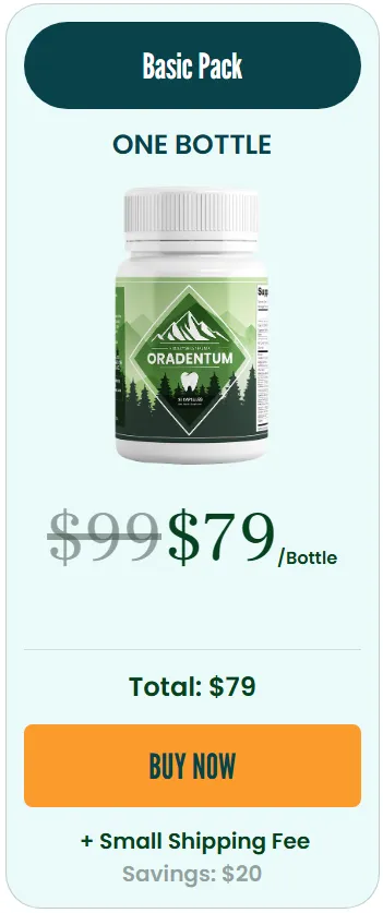 Oradentum 30-Day Supply – Natural Oral Health Supplement – Order Now for effective results